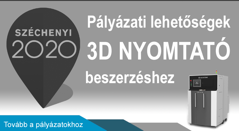 Pályázati lehetőségek 3D nyomtató beszerzéshez
